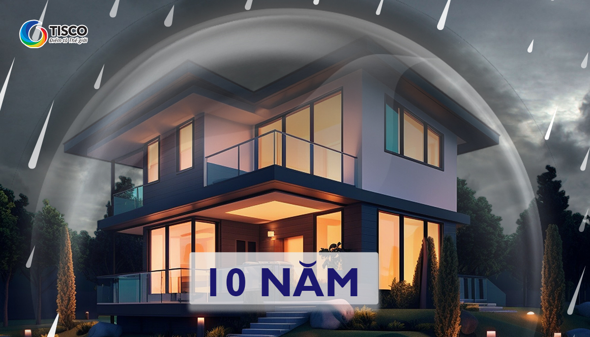 Chia sẻ kinh nghiệm bảo vệ màu sơn ngôi nhà của bạn lên tới 10 năm.